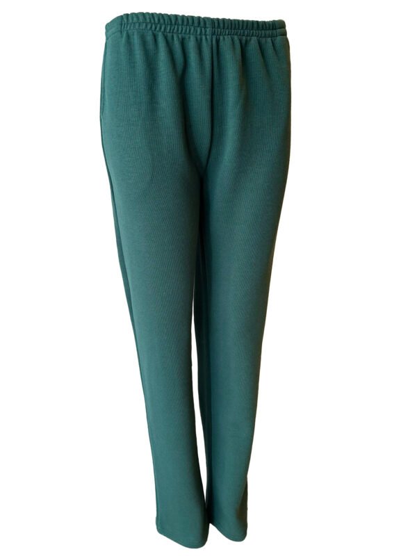 Pantalón Flat Back LISOS Y JASPEADOS (Algodón Tramado Frisado) - Imagen 4