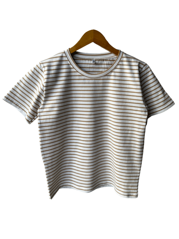 Remera Rayada Algodón Redondo - Imagen 3