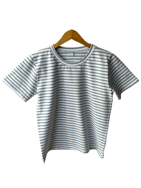 Remera Rayada Algodón Redondo - Imagen 6
