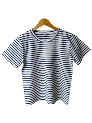 Remera Rayada Algodón Redondo
