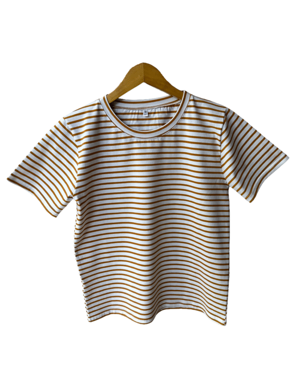 Remera Rayada Algodón Redondo - Imagen 5