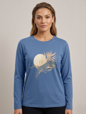 Remera Algodón Estampada Chita