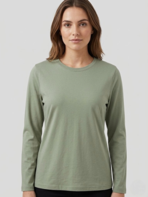 Remera Basica Algodón/Lycra