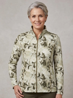 Campera Suplex Estampada Termica